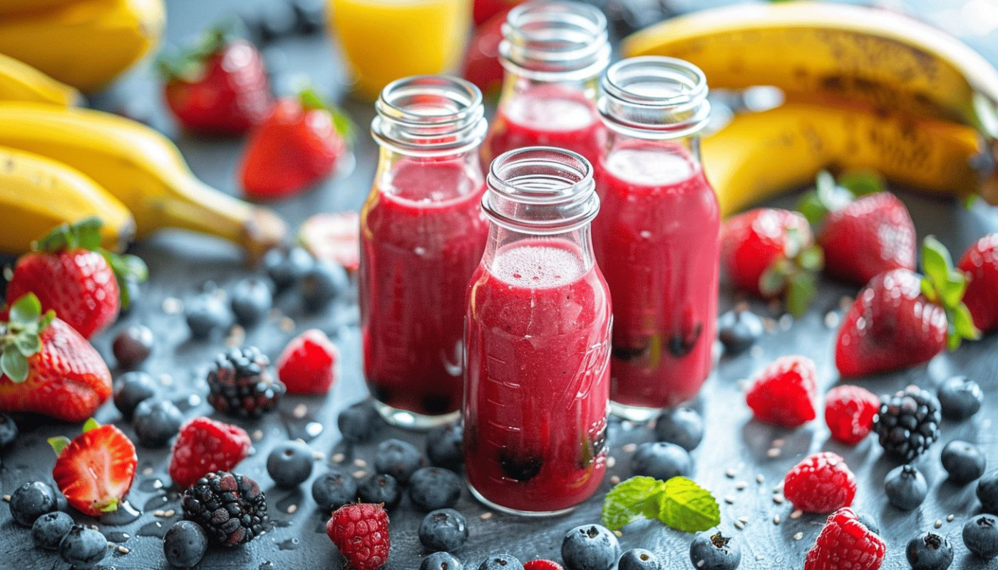 Des smoothies énergisants pour bien démarrer la journée